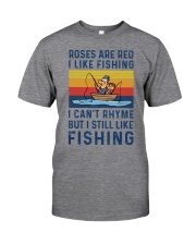 Fishing rhyme Classic T-Shirt front
