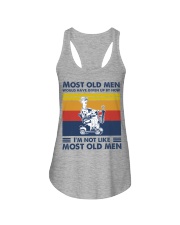 most old men mobility Scooter Ladies Flowy Tank tile