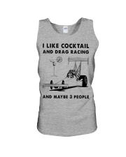 I LIKE COCKTAIL DRAG RACING Unisex Tank tile