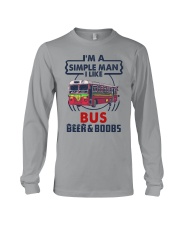 BUS LIKE BEER AND BOOBS Long Sleeve Tee tile