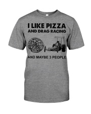 like pizza drag racing Premium Fit Mens Tee tile