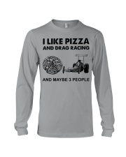 like pizza drag racing Long Sleeve Tee tile