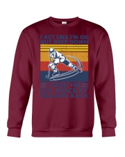 ice hockey i-act-like Crewneck Sweatshirt tile
