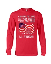 talk-veteran Long Sleeve Tee tile