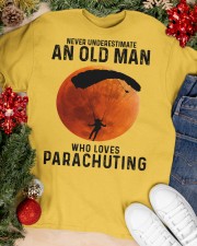 parachuting old man Classic T-Shirt apparel-classic-tshirt-lifestyle-front-81
