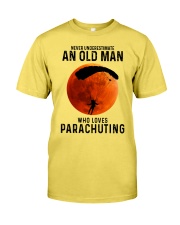 parachuting old man Premium Fit Mens Tee tile