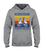 roller-skating-some-girl Hooded Sweatshirt tile