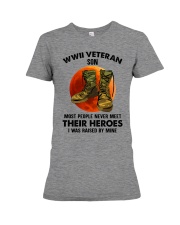 veteran son Premium Fit Ladies Tee tile
