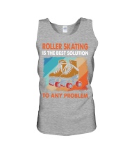 roller skating best solution Unisex Tank tile