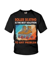 roller skating best solution Youth T-Shirt tile