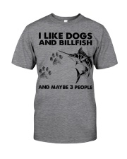i-like-dogs-billfish Classic T-Shirt front