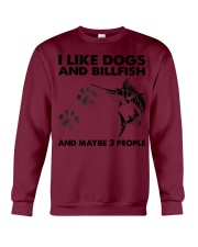 i-like-dogs-billfish Crewneck Sweatshirt tile