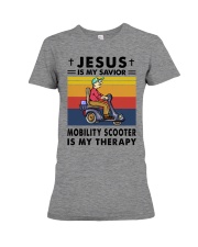 mobility scooter therapy Premium Fit Ladies Tee tile