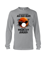 drum kit olm 01 Long Sleeve Tee tile