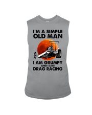 i'm simple old man drag racing Sleeveless Tee tile
