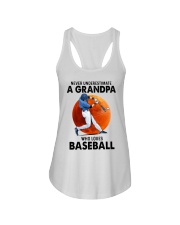 baseball-grandpa Ladies Flowy Tank tile