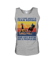 all-i-care-about-team-roping Unisex Tank tile