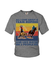 all-i-care-about-team-roping Youth T-Shirt tile