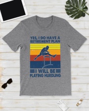 Hurdling Retirement Plan Classic T-Shirt lifestyle-mens-crewneck-front-17