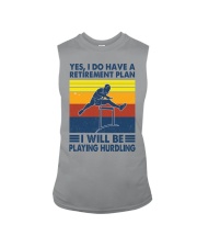 Hurdling Retirement Plan Sleeveless Tee tile