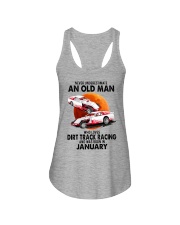 dirt track racing olm 01 Ladies Flowy Tank tile