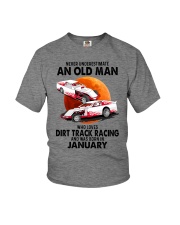 dirt track racing olm 01 Youth T-Shirt tile