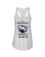 03 fishing olm Ladies Flowy Tank tile
