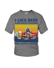 like beer drag racing Youth T-Shirt tile