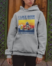 like beer drag racing Hooded Sweatshirt apparel-hooded-sweatshirt-lifestyle-front-03