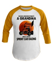 sprint-car-racing-grandma Baseball Tee tile