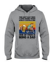 there aren't mobility scooter Hooded Sweatshirt front
