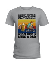 there aren't mobility scooter Ladies T-Shirt tile