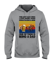 there aren't HORSE RACING Hooded Sweatshirt front