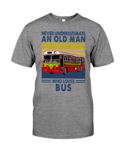 bus never olm vintage Premium Fit Mens Tee tile