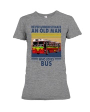 bus never olm vintage Premium Fit Ladies Tee tile