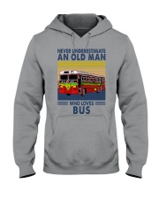 bus never olm vintage Hooded Sweatshirt tile