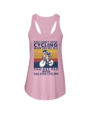 CYCLING YOU DONT STOP Ladies Flowy Tank tile
