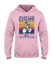 CYCLING YOU DONT STOP Hooded Sweatshirt front
