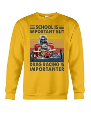 SCHOOL IMPORTANT DRAG RACING Crewneck Sweatshirt tile