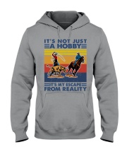 Team-Roping-just-hobby Hooded Sweatshirt tile