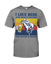 like beer horse racing Premium Fit Mens Tee tile