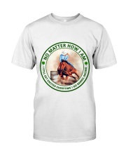 no-matter-barrel-racing Premium Fit Mens Tee tile