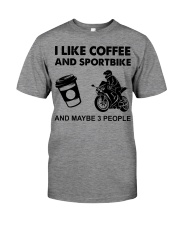 like coffee sportbike Premium Fit Mens Tee tile