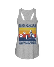barrel-racing-i-pet Ladies Flowy Tank tile