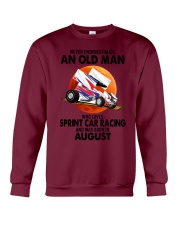 sprint car racing olm 08 Crewneck Sweatshirt tile