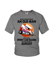 sprint car racing olm 08 Youth T-Shirt tile
