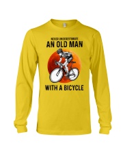cycling never old man Long Sleeve Tee tile