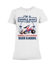 Sprint-car-racinga simple man Premium Fit Ladies Tee tile
