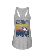 if papa can't fish it Ladies Flowy Tank tile