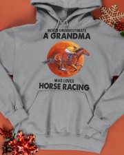 horse-racing-grandma Hooded Sweatshirt apparel-hooded-sweatshirt-lifestyle-front-65